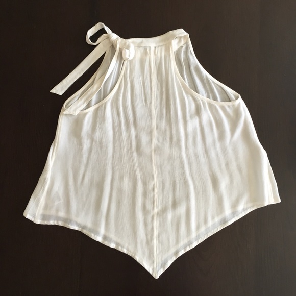 Hollister White Flowy Tank - Picture 3 of 3